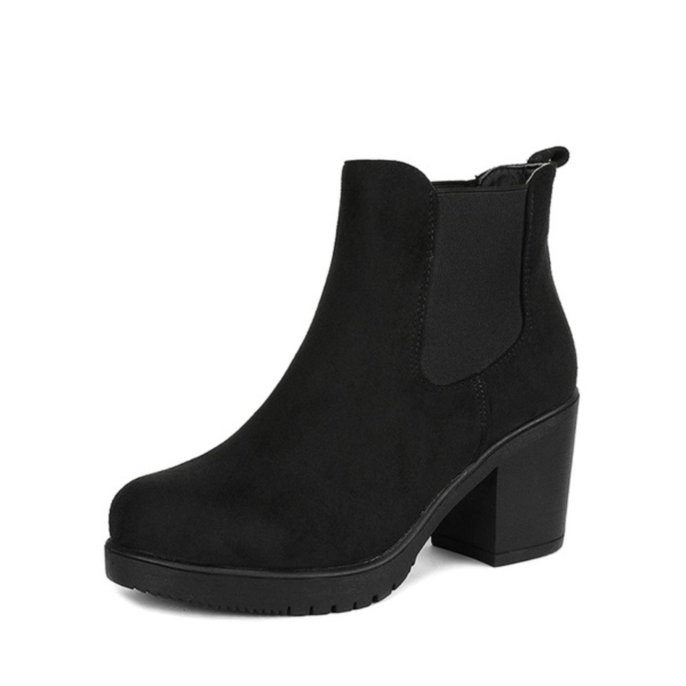 🚫SOLD🚫 Faux Suede Chelsea Ankle Boots - Picture 10 of 13